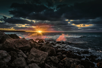 At sunset / ***
