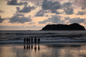 An evening walk / ***