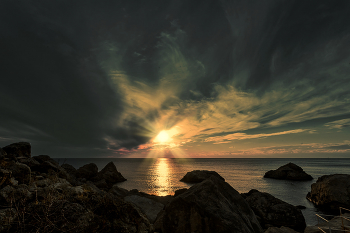 At sunset / ***