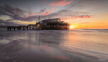 SPO / Beachbar at the beach from St-Peter-Ording