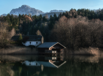Haus am See / Bayrische Alpen am Höglwöther See