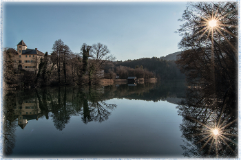 Mittags am See / ....