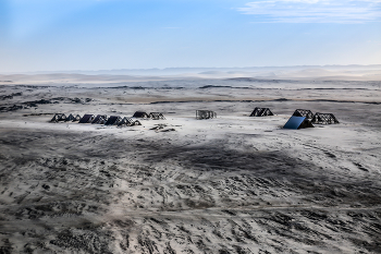 alte Diamantmine in der Namib / fotografiert bei einer Afrikareise