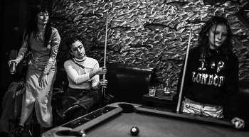  / Ladies playing pool.
Gold Room Brooklyn, NY