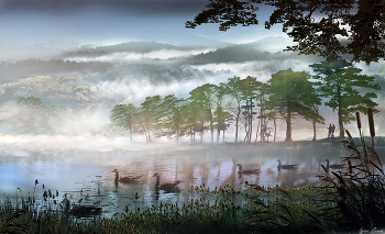 On the lake / ***