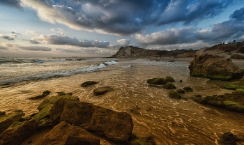 Am Abend Sonnenuntergang / ***