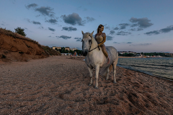 Abendstimmung am Meer / ***
