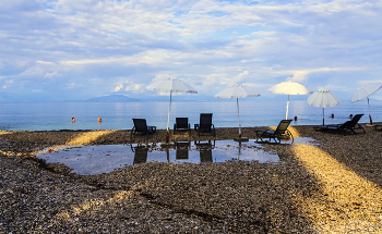 Evening swim / ***