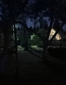 Evening at the cottage / ***