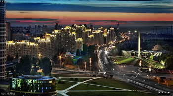 Symphony evening city / ***