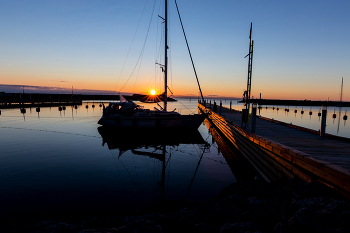  / Sonnenuntergang an der Nordspitze ölands