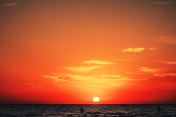 Bei Sonnenuntergang / ***