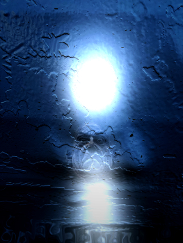 Between two sunsets / Staring into darkness