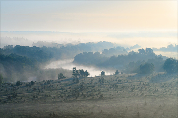 Nebel über dem Fluss / ***