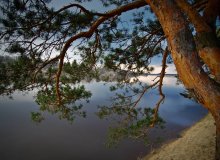 Evening at the River / __________
