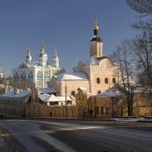 Holy Assumption Cathedral .... ice. / ***