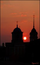 Smolensk nezakatny .... Dneprovskie gate ... evening / ***