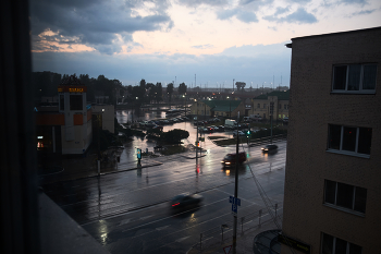Abend regen / ***
