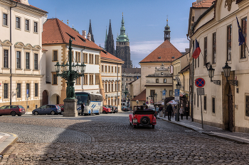 Praha. Loretanske ulici / ...