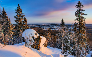 Winter landscape / ***