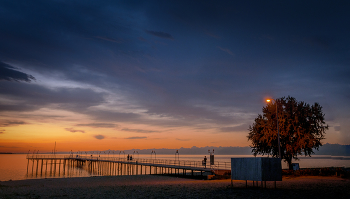 Morgen am Strand / ***