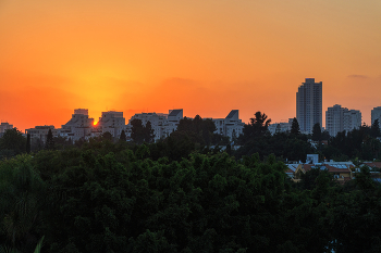 Burning sunset / ***