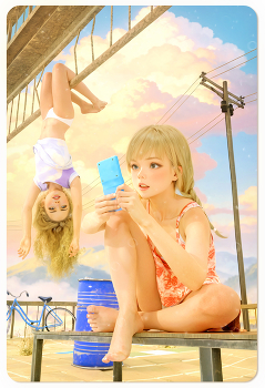 Above the sky / DAZ studio+Blender+Stable diffusion+Photoshop