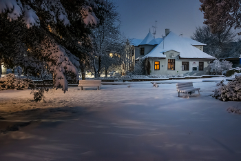 a winter evening / ***