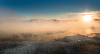 Winter river / ***