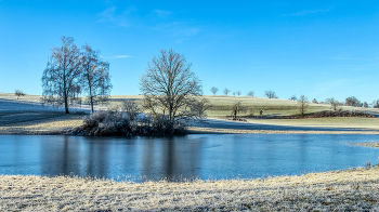 winterlich / Eichener See im Winter