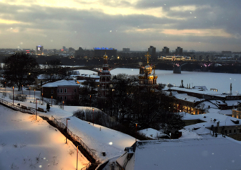 Winter evening / ***