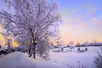 Frosty evening / -------