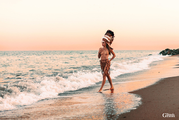 At sunset / ***