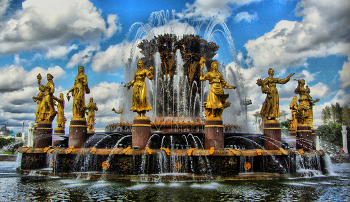 Moscú - Fuente Amistad de los Pueblos - Rússia / Moscú - Fuente Amistad de los Pueblos - Rússia
