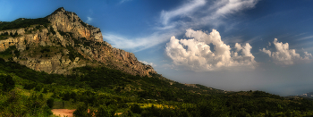 Sunset in the mountains / ***