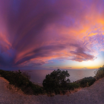 Bright sunset / ***