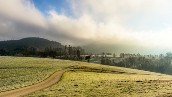  / aufsteigender morgennebel