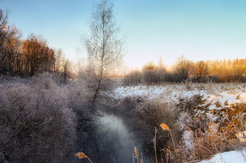 Morgen auf dem Fluss / ***