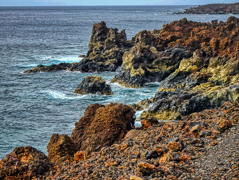 Timanfaya - Los Hervideros - Lanzarote (Canàries) / Timanfaya - Los Hervideros - Lanzarote (Canàries)