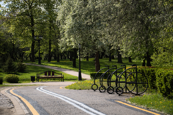 a park / ***