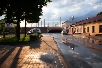 The evening after the rain / ***