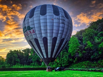 Santa Pau - Olot - globus a Vol de Coloms - La Garrotxa / Santa Pau - Olot - globus a Vol de Coloms - La Garrotxa