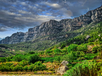 Serra de Montsant - vista general - Priorat / Serra de Montsant - vista general - Priorat