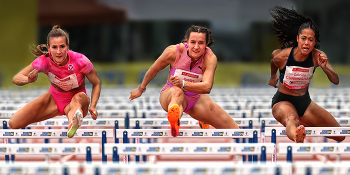 Drei - Kampf / 100 m Hürden - Finale