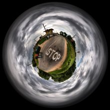 Stopped Planet. Sphere. / ***
