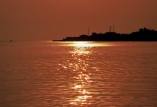 Sunset on the River Dunshee / ***