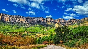Serra de Montsant - carretera a la Morera - Priorat / Serra de Montsant - carretera a la Morera - Priorat