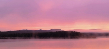 Sunrise over the river / ***