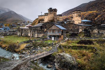 Ushguli In Overcast Weather / ***