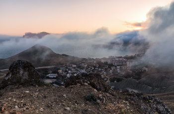 Foggy Abend ... / ***